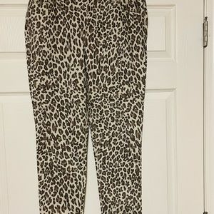 Creamstone Bengal Bonanza - Nine West Gramercy Mid Rise Slim Fit Ankle Length